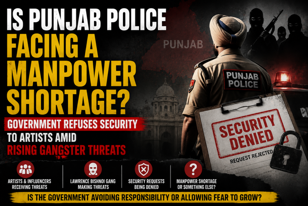 Punjab Police manpower shortage