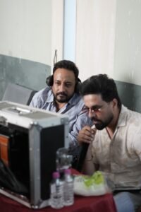 Mandeep Singh Camera Attendant on set